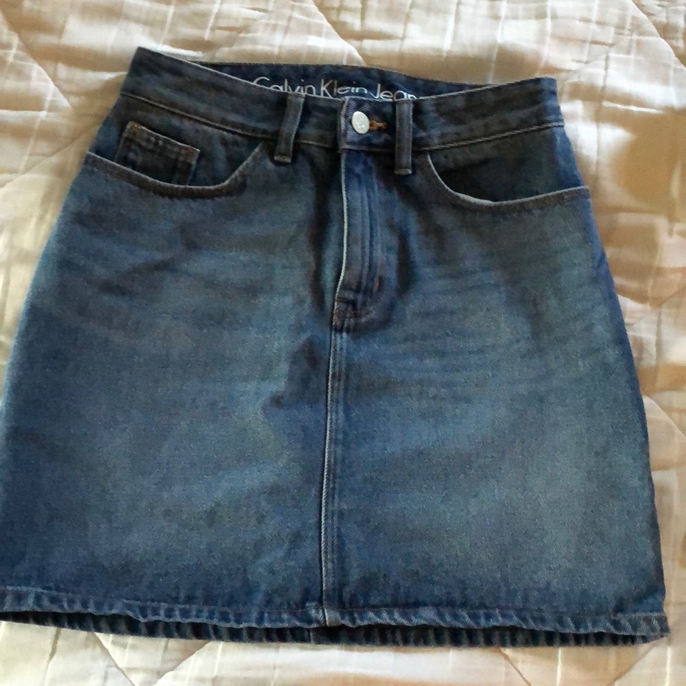 Calvin Klein Jean skirt